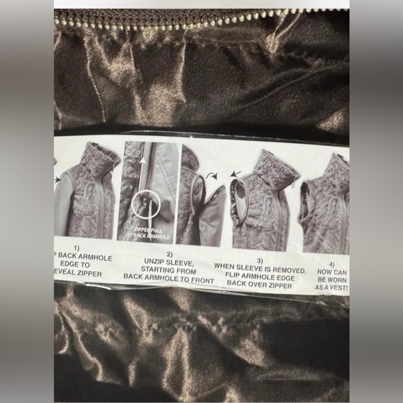 Dennis Basso new Luxe Cozy Brown fx Fur Plush Layering Jacket / Vest medium - Picture 15 of 15